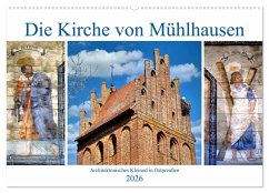 Cover Die Kirche von Mühlhausen - Ein architektonisches Kleinod in Ostpreußen (Wandkalender 2026 DIN A2 quer), CALVENDO Monatskalender