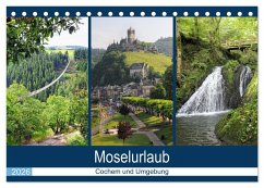 Cover Moselurlaub - Cochem und Umgebung (Tischkalender 2026 DIN A5 quer), CALVENDO Monatskalender