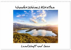 Wunderschönes Kärnten. Landschaft und Seen. (Wandkalender 2026 DIN A3 quer), CALVENDO Monatskalender