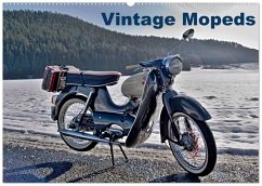 Cover Vintage Mopeds (Wandkalender 2026 DIN A2 quer), CALVENDO Monatskalender