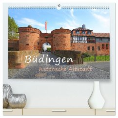 Büdingen - historische Stadt (hochwertiger Premium Wandkalender 2026 DIN A2 quer), Kunstdruck in Hochglanz
