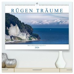 Rügen Träume (hochwertiger Premium Wandkalender 2026 DIN A2 quer), Kunstdruck in Hochglanz