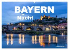 Cover Bayern bei Nacht (Wandkalender 2026 DIN A2 quer), CALVENDO Monatskalender
