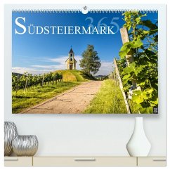 Südsteiermark365 (hochwertiger Premium Wandkalender 2026 DIN A2 quer), Kunstdruck in Hochglanz