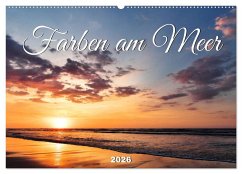 Cover Farben am Meer (Wandkalender 2026 DIN A2 quer), CALVENDO Monatskalender