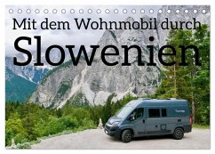 Cover Mit dem Wohnmobil durch Slowenien (Tischkalender 2026 DIN A5 quer), CALVENDO Monatskalender