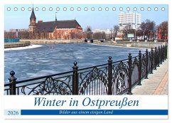 Cover Winter in Ostpreußen - Bilder aus einem eisigen Land (Tischkalender 2026 DIN A5 quer), CALVENDO Monatskalender