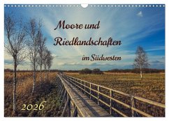 Moor und Riedlandschaften im Südwesten (Wandkalender 2026 DIN A3 quer), CALVENDO Monatskalender Moor und Riedlandschaften im Südwesten (Wandkalender 2026 DIN A3 quer), CALVENDO Monatskalender