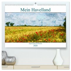 Cover Mein Havelland - Impressionen der Heimat (hochwertiger Premium Wandkalender 2026 DIN A2 quer), Kunstdruck in Hochglanz