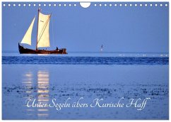 Cover Unter Segeln übers Kurische Haff (Wandkalender 2026 DIN A4 quer), CALVENDO Monatskalender