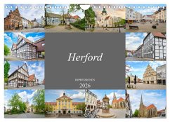 Cover Herford Impressionen (Wandkalender 2026 DIN A4 quer), CALVENDO Monatskalender