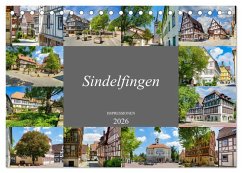 Sindelfingen Impressionen (Tischkalender 2026 DIN A5 quer), CALVENDO Monatskalender