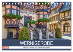 WERNIGERODE Impressionen aus dem Stadtherz (Tischkalender 2026 DIN A5 quer), CALVENDO Monatskalender