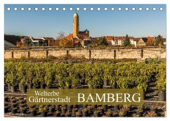 Cover Welterbe Gärtnerstadt Bamberg (Tischkalender 2026 DIN A5 quer), CALVENDO Monatskalender