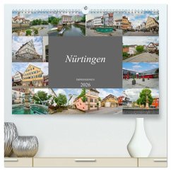 Nürtingen Impressionen (hochwertiger Premium Wandkalender 2026 DIN A2 quer), Kunstdruck in Hochglanz
