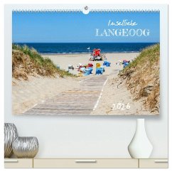Inselliebe Langeoog (hochwertiger Premium Wandkalender 2026 DIN A2 quer), Kunstdruck in Hochglanz Inselliebe Langeoog (hochwertiger Premium Wandkalender 2026 DIN A2 quer), Kunstdruck in Hochglanz