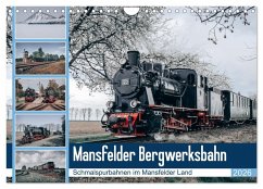Die Mansfelder Bergwerksbahn (Wandkalender 2026 DIN A4 quer), CALVENDO Monatskalender