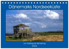 Dänemarks Nordseeküste - von Esbjerg bis Sondervig (Tischkalender 2026 DIN A5 quer), CALVENDO Monatskalender Dänemarks Nordseeküste - von Esbjerg bis Sondervig (Tischkalender 2026 DIN A5 quer), CALVENDO Monatskalender