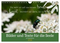 Bilder und Texte für die Seele (Wandkalender 2026 DIN A4 quer), CALVENDO Monatskalender Bilder und Texte für die Seele (Wandkalender 2026 DIN A4 quer), CALVENDO Monatskalender