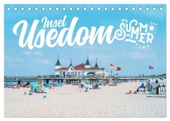 Insel Usedom - It's Summer Time (Tischkalender 2026 DIN A5 quer), CALVENDO Monatskalender