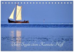 Cover Unter Segeln übers Kurische Haff (Tischkalender 2026 DIN A5 quer), CALVENDO Monatskalender