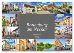 Rottenburg am Neckar Impressionen (Tischkalender 2026 DIN A5 quer), CALVENDO Monatskalender Rottenburg am Neckar Impressionen (Tischkalender 2026 DIN A5 quer), CALVENDO Monatskalender