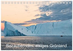Cover Bezauberndes, eisiges Grönland (Tischkalender 2026 DIN A5 quer), CALVENDO Monatskalender