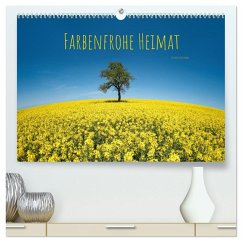 Farbenfrohe Heimat (hochwertiger Premium Wandkalender 2026 DIN A2 quer), Kunstdruck in Hochglanz