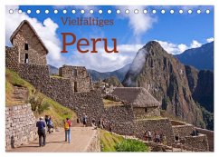 Vielfältiges Peru (Tischkalender 2026 DIN A5 quer), CALVENDO Monatskalender