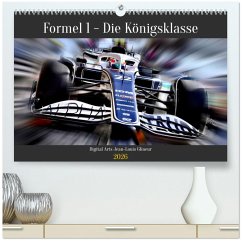 Formel 1 - Die Königsklasse (hochwertiger Premium Wandkalender 2026 DIN A2 quer), Kunstdruck in Hochglanz