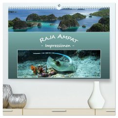 Cover Raja Ampat - Impressionen (hochwertiger Premium Wandkalender 2026 DIN A2 quer), Kunstdruck in Hochglanz