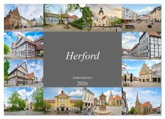 Cover Herford Impressionen (Wandkalender 2026 DIN A3 quer), CALVENDO Monatskalender