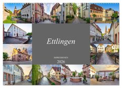 Ettlingen Impressionen (Wandkalender 2026 DIN A2 quer), CALVENDO Monatskalender Ettlingen Impressionen (Wandkalender 2026 DIN A2 quer), CALVENDO Monatskalender