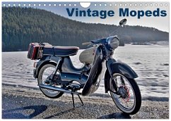Cover Vintage Mopeds (Wandkalender 2026 DIN A4 quer), CALVENDO Monatskalender