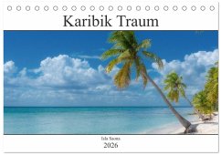Cover Karibik Traum Isla Saona (Tischkalender 2026 DIN A5 quer), CALVENDO Monatskalender