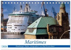 Cover Maritimes. Hamburger Hafen, fotografiert von Ralf Kretschmer (Tischkalender 2026 DIN A5 quer), CALVENDO Monatskalender