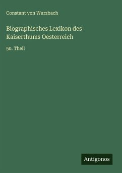 Cover Biographisches Lexikon des Kaiserthums Oesterreich