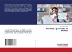 Business Operations of MSMEs