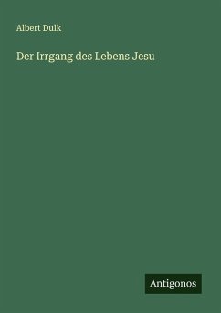 Cover Der Irrgang des Lebens Jesu