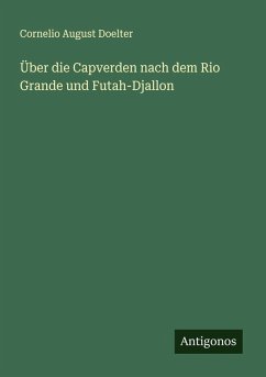 Cover Über die Capverden nach dem Rio Grande und Futah-Djallon