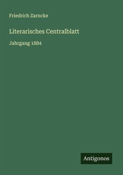 Cover Literarisches Centralblatt