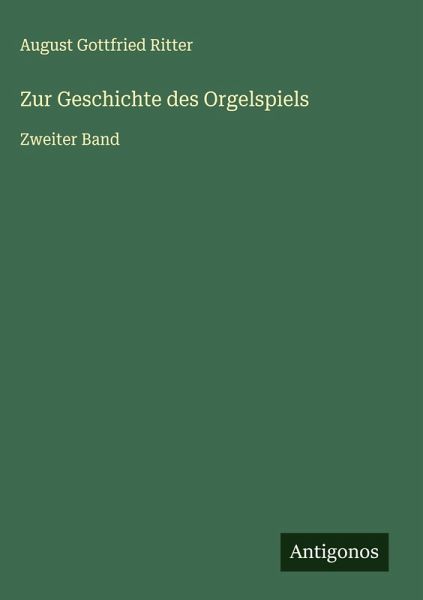 Zur Geschichte des Orgelspiels
