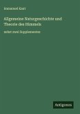 Allgemeine Naturgeschichte und Theorie des Himmels