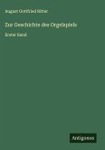 Zur Geschichte des Orgelspiels Zur Geschichte des Orgelspiels