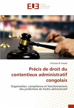 Cover Précis de droit du contentieux administratif congolais