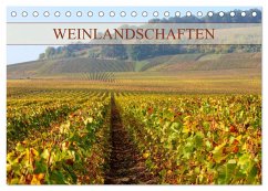 Weinlandschaften (Tischkalender 2026 DIN A5 quer), CALVENDO Monatskalender