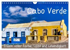 Cover Cabo Verde - Inseln voller Farbe, Licht und Lebendigkeit (Wandkalender 2026 DIN A4 quer), CALVENDO Monatskalender