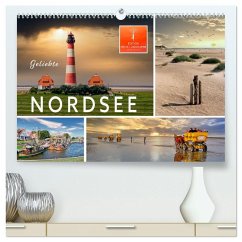 Geliebte Nordsee (hochwertiger Premium Wandkalender 2026 DIN A2 quer), Kunstdruck in Hochglanz
