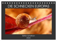 DIE SCHNECKEN EUROPAS (Tischkalender 2026 DIN A5 quer), CALVENDO Monatskalender DIE SCHNECKEN EUROPAS (Tischkalender 2026 DIN A5 quer), CALVENDO Monatskalender