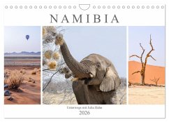 Namibia - unterwegs mit Julia Hahn (Wandkalender 2026 DIN A4 quer), CALVENDO Monatskalender